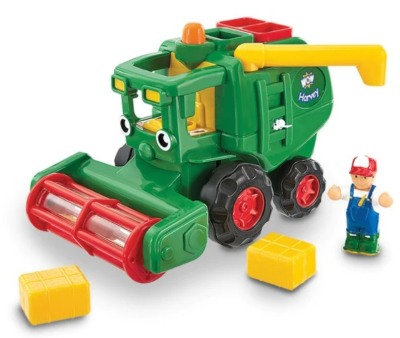 Комбайн Харви WOW Toys от 1,5 до 5 лет развивающая инерционная игрушка для детей