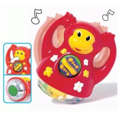 Обезьянка неваляшка развивающая игрушка для детей от 9 мес WOW Toys Jiggle Jimmy